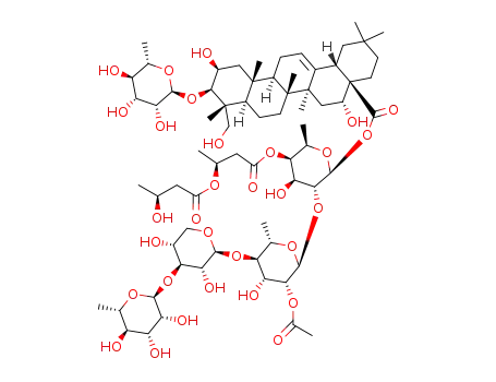 Molecular Structure of 1190433-46-5 (perennisaponin L)