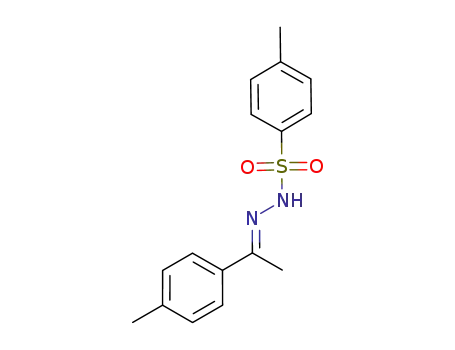 Molecular Structure of 60672-33-5 ((E)-4-methyl-N'-(1-(p-tolyl)ethylidene)benzenesulfonohydrazide)