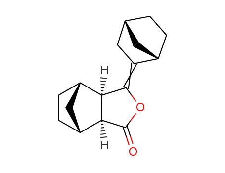 Molecular Structure of 97526-04-0 (4,7-Methanoisobenzofuran-1(3H)-one,
3-bicyclo[2.2.1]hept-2-ylidenehexahydro-)