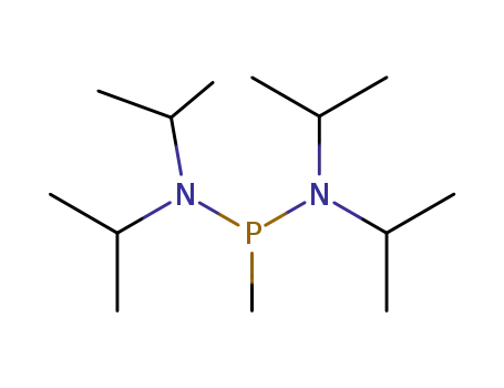 Molecular Structure of 110838-39-6 (N,N,N',N'-Tetraisopropyl-P-methylphosphonous diamide)