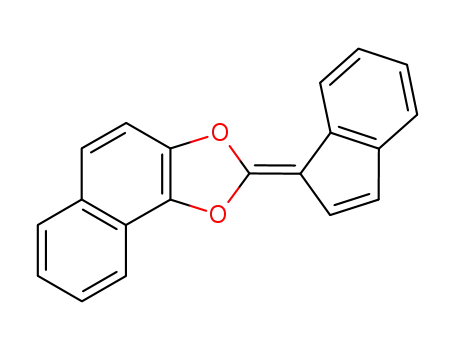 Molecular Structure of 111561-66-1 (2-((<i>E</i>)-inden-1-ylidene)-naphtho[1,2-<i>d</i>][1,3]dioxole)
