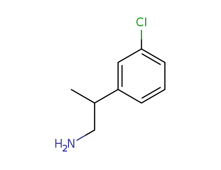 2-(3-chlorophenyl)propan-1-amine