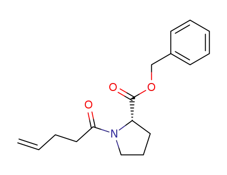 N-Pent-4-enoyl-L-proline benzyl ester