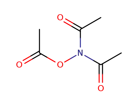 Molecular Structure of 17720-63-7 (N,N,O-TRIACETYLHYDROXYLAMINE)