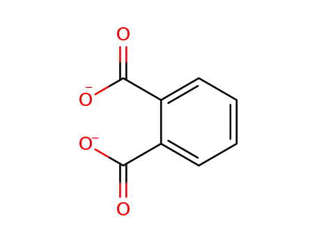 Molecular Structure of 3198-29-6 (1,2-Benzenedicarboxylicacid, ion(2-))