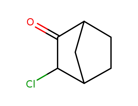 Molecular Structure of 61914-03-2 (3-Chlorobicyclo(2.2.1)heptan-2-one)
