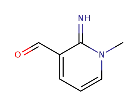 Molecular Structure of 72450-90-9 (2-imino-1-methyl-1,2-dihydro-pyridine-3-carbaldehyde)