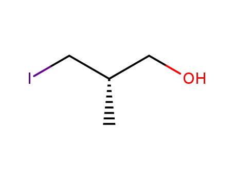 Molecular Structure of 155674-95-6 ((2S)-3-iodo-2-methyl-1-propanol)