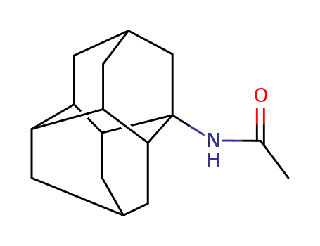 Molecular Structure of 30545-21-2 (N-(diamantan-1-yl)acetamide)