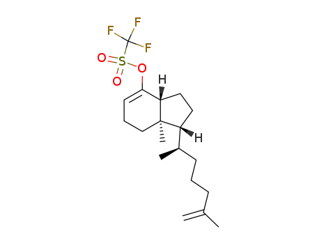 de-A,B-25-cholesta-8,25-dien-8-yl trifluromethanesulfonate