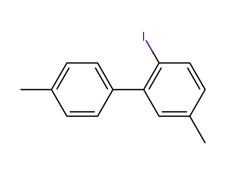 Molecular Structure of 123726-17-0 (2-iodo-4’,5-dimethyl-1,1’-biphenyl)