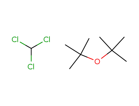 di-<i>tert</i>-butyl ether; compound with trichloromethane (1:1)
