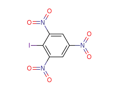 Molecular Structure of 4436-27-5 (1-iodo-2,4,6-trinitrobenzene)