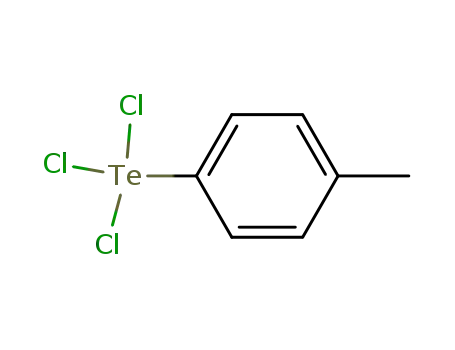 Molecular Structure of 30895-98-8 (4-methylphenyltellurium trichloride)