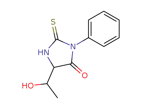 Molecular Structure of 5789-21-9 (PHENYLTHIOHYDANTOIN-THREONINE)