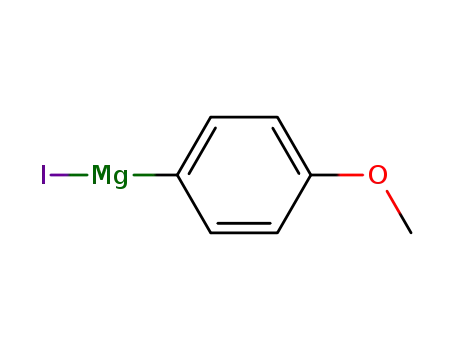 Molecular Structure of 112219-63-3 (Magnesium, iodo(4-methoxyphenyl)-)