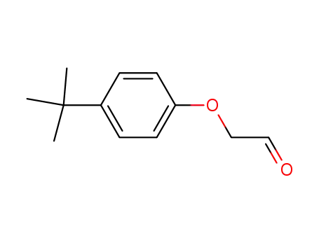 Molecular Structure of 72928-50-8 ([4-(1,1-dimethylethyl)phenoxy]acetaldehyde)