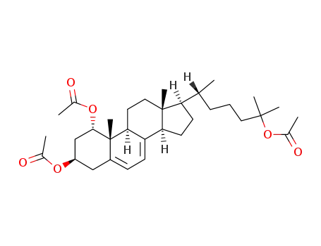 1α,3β,25-triacetoxycholesta-5,7-diene