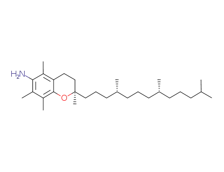 Molecular Structure of 3398-70-7 ((2R,4'R,8'R)-α-tocopheramine)
