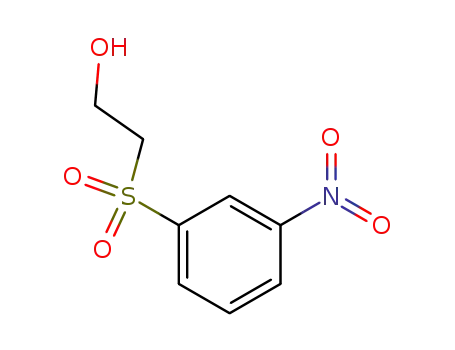 Molecular Structure of 41687-30-3 (2-(3-NITROPHENYLSULFONYL)ETHANOL)