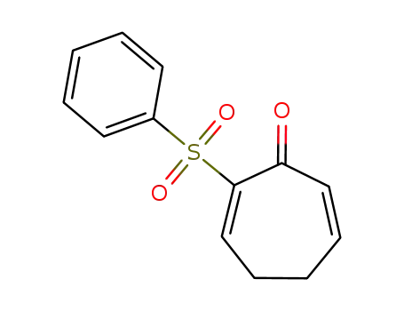 2-benzenesulfonyl-2,6-cycloheptadienone