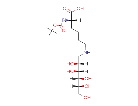 N<sup>α</sup>-Boc-N<sup>ε</sup>-(1-deoxy-D-mannitol-1-yl)-L-lysine