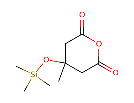 2H-Pyran-2,6(3H)-dione, dihydro-4-methyl-4-[(trimethylsilyl)oxy]-