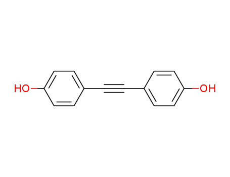 Molecular Structure of 22608-45-3 (4,4'-Dihydroxytolan)