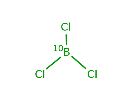 Molecular Structure of 28098-23-9 (boron trichloride)