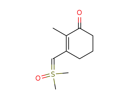 Molecular Structure of 73801-71-5 (dimethyloxosulphonium (2-methyl-3-oxocyclohex-1-en-1-yl)methylide)