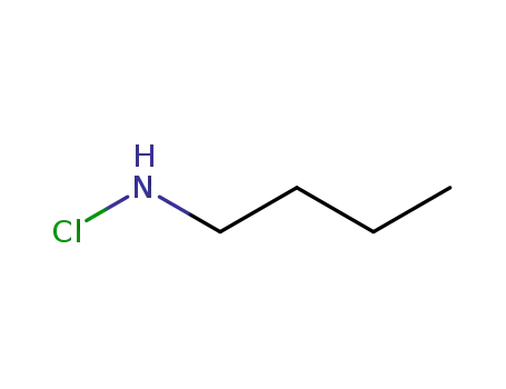 Molecular Structure of 19798-58-4 (1-Butanamine, N-chloro-)