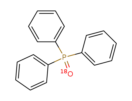 Molecular Structure of 98511-61-6 (<sup>(18)</sup>O-triphenylphosphine oxide)