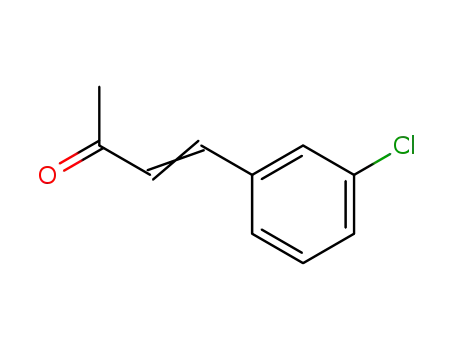 Molecular Structure of 20766-36-3 (3-CHLOROBENZYLIDENEACETONE)