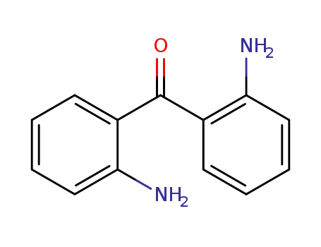 Molecular Structure of 606-10-0 (2,2'-Diaminobenzophenone)