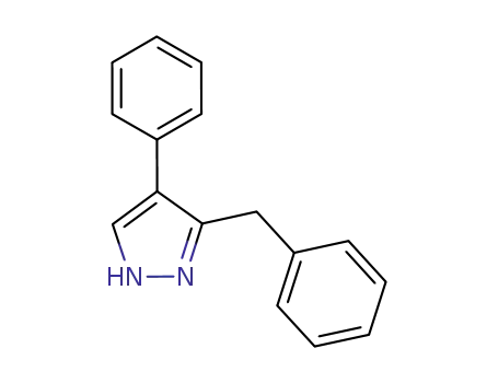 1H-Pyrazole, 4-phenyl-3-(phenylmethyl)-