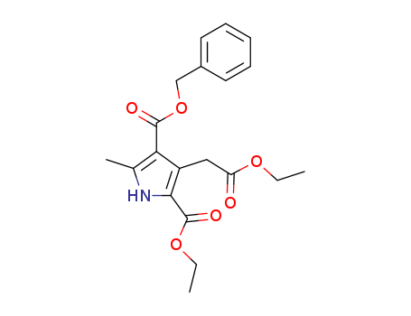 4-BENZYL 2-ETHYL 3-(2-ETHOXY-2-OXOETHYL)-5-METHYL-1H-PYRROLE-2,4-DICARBOXYLATE