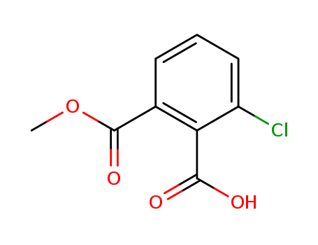 2-chloro-6-methoxycarbonyl-benzoic acid cas  75990-94-2