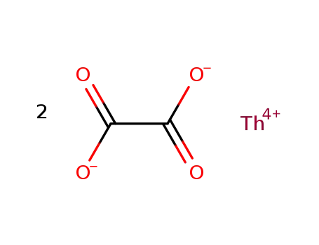 Molecular Structure of 13419-52-8 (thorium oxalate)