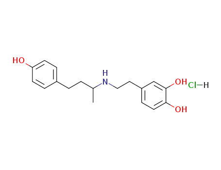 Molecular Structure of 52663-81-7 (Dobutamine hydrochloride)