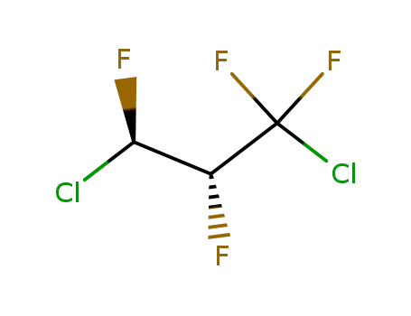 Molecular Structure of 139754-77-1 (Propane, 1,3-dichloro-1,1,2,3-tetrafluoro-)