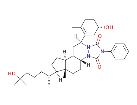 (3bR,5aR,6R,8aR,10S)-6-((R)-5-Hydroxy-1,5-dimethyl-hexyl)-10-((S)-5-hydroxy-2-methyl-cyclohex-1-enyl)-5a-methyl-2-phenyl-4,5,5a,6,7,8,8a,10-octahydro-3bH-2,3a,10a-triaza-dicyclopenta[a,f]naphthalene-1,3-dione