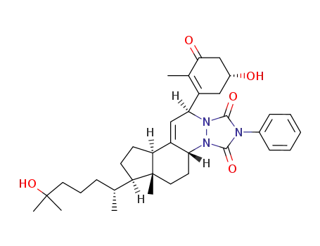 (3bR,5aR,6R,8aR,10S)-6-((R)-5-Hydroxy-1,5-dimethyl-hexyl)-10-((R)-5-hydroxy-2-methyl-3-oxo-cyclohex-1-enyl)-5a-methyl-2-phenyl-4,5,5a,6,7,8,8a,10-octahydro-3bH-2,3a,10a-triaza-dicyclopenta[a,f]naphthalene-1,3-dione