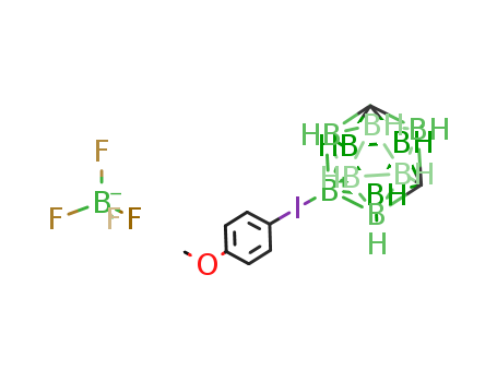 4-methoxyphenyl(m-carboran-9-yl)iodonium tetrafluoroborate