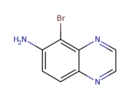 50358-63-9 6-Quinoxalinamine,5-bromo- /5-Bromoquinoxalin-6-amine