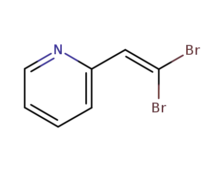 Pyridine, 2-(2,2-dibromoethenyl)-
