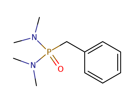 Molecular Structure of 14655-73-3 (Phosphonic diamide, N,N,N',N'-tetramethyl-P-(phenylmethyl)-)