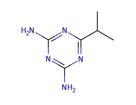 s-Triazine, 2,4-diamino-6- (2-propyl)
