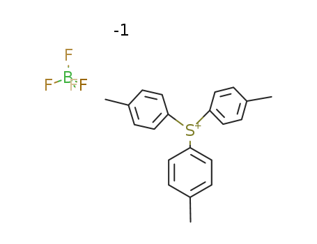 Sulfonium, tri-p-tolyl-, tetrafluoroborate (1-) cas  22743-99-3