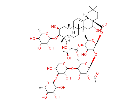 Molecular Structure of 1190432-98-4 (perennisaponin I)