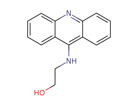 Molecular Structure of 4665-56-9 (2-(9-Acridinylamino)ethanol)
